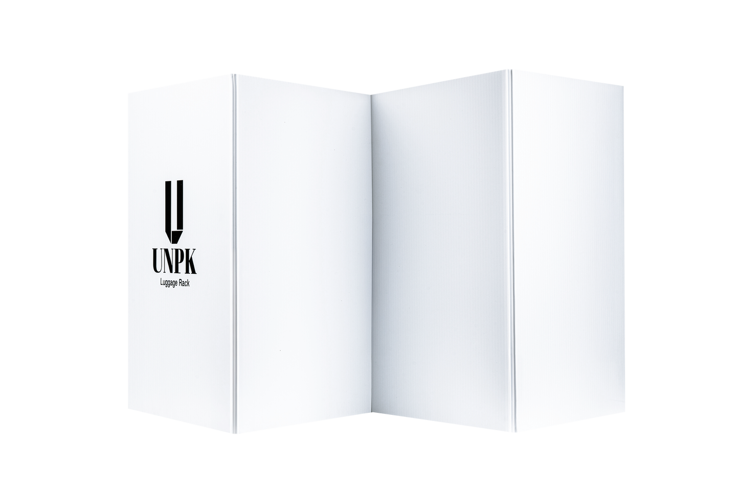 (2) UNPK Go - The Luggage Rack That Travels With You.