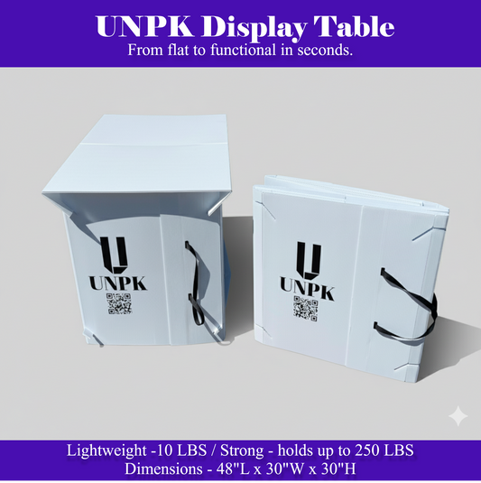 Display Table 48”x30”x30”